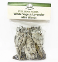 White Sage & Lavender Mini Wands