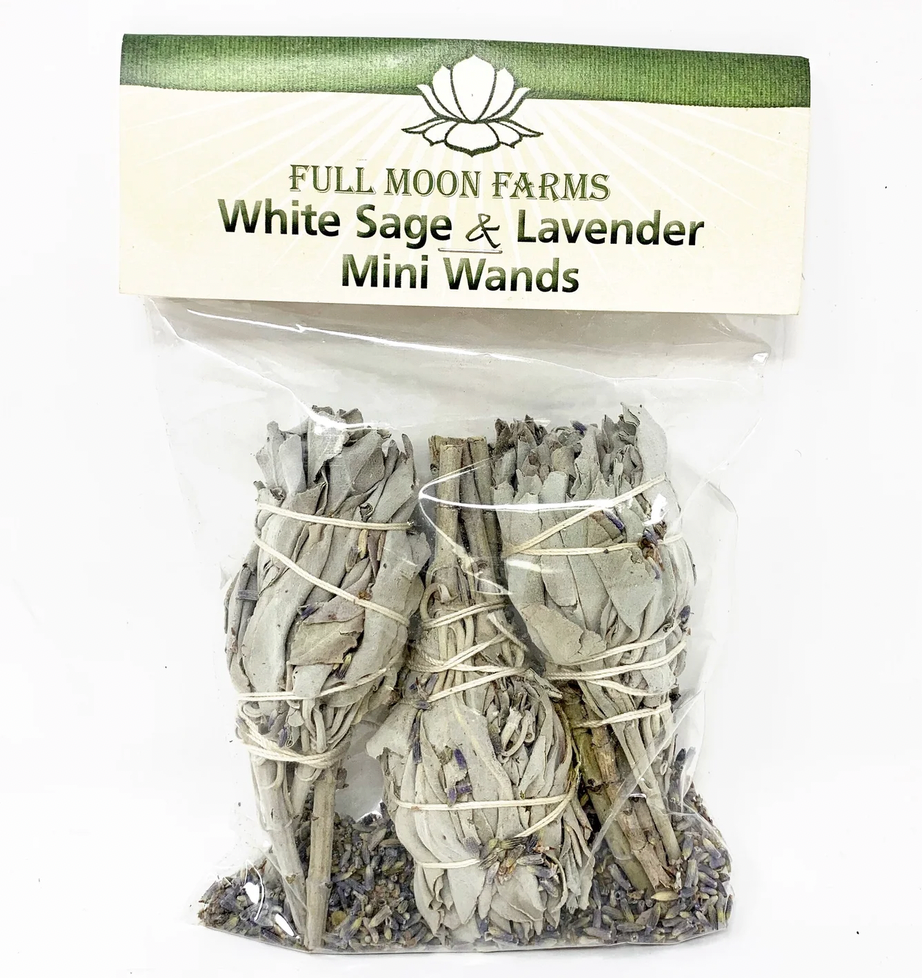 White Sage & Lavender Mini Wands