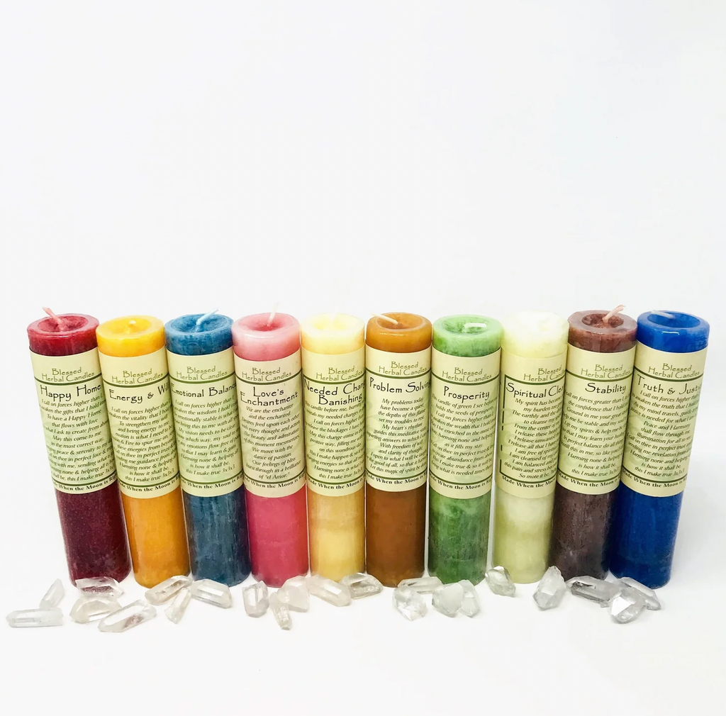Coventry Creation Herbal Blessed Pillar Candles